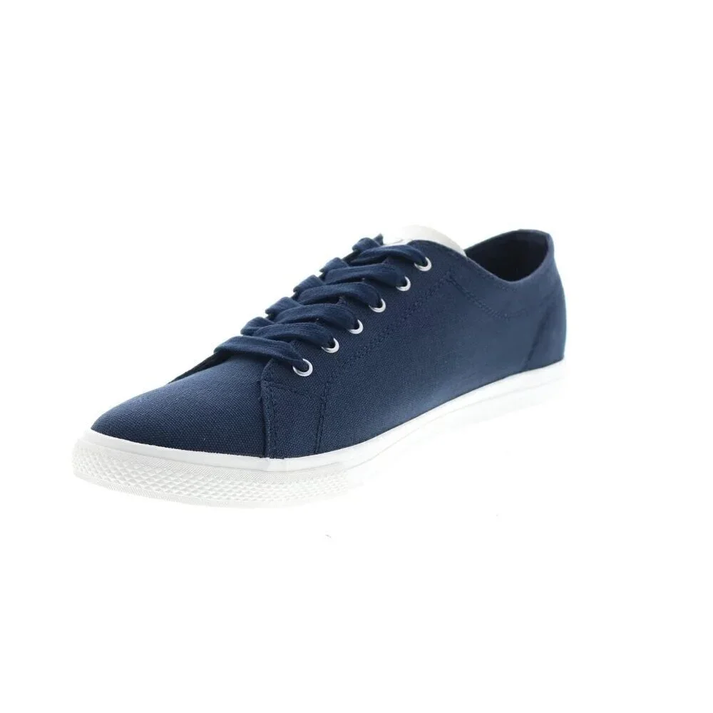 Original Penguin Petey Stripe Lace Up Mens Blue Lifestyle Sneakers Shoes NEW 8M